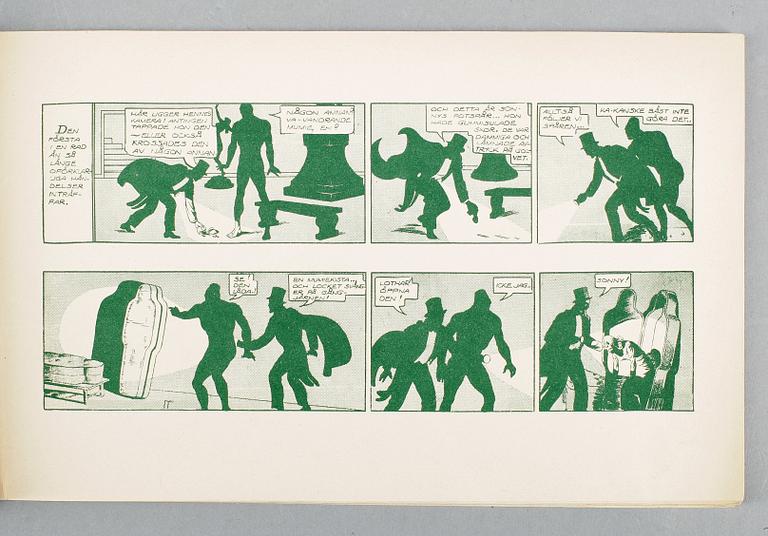 SERIETIDNINGAR, 3 st, Mandrake, Allan Kämpe, Brenda Star.
