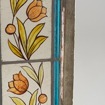 Stained glass window, 18th–20th century.