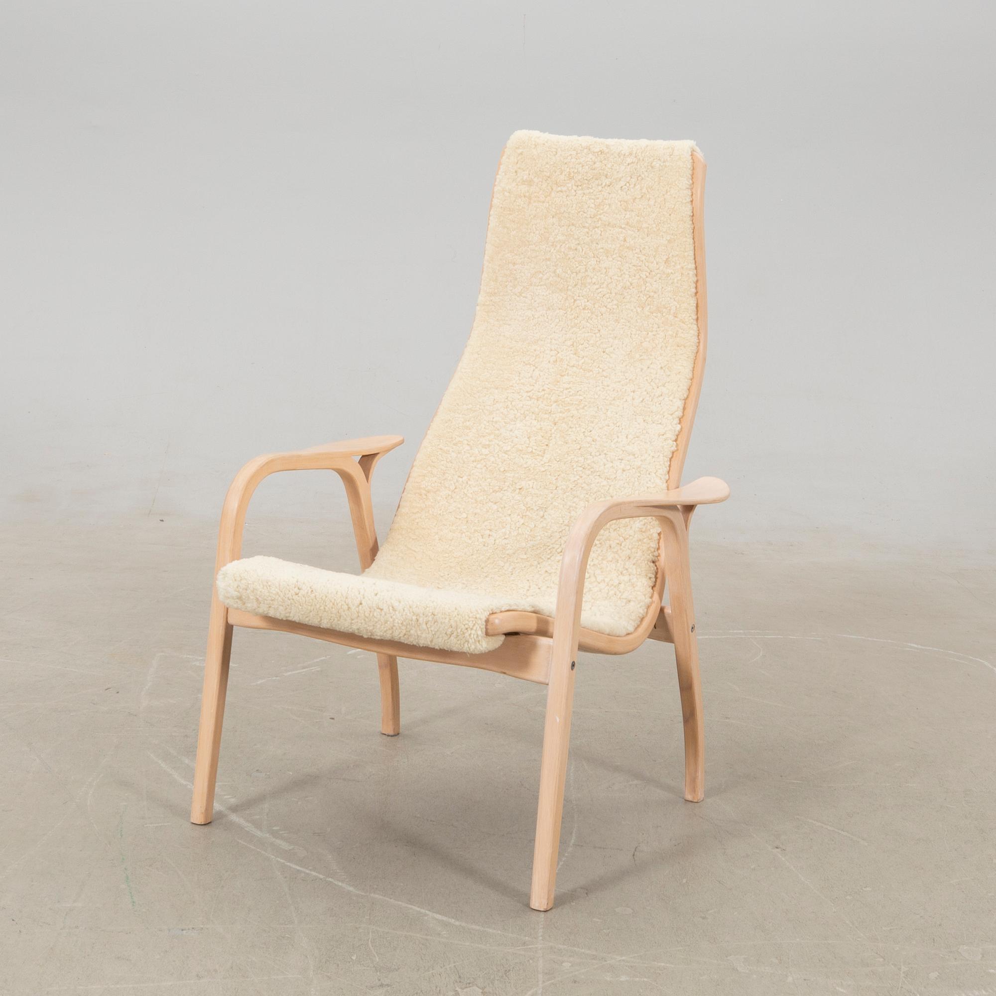 Yngve Ekström, armchair "Lamino" Swedese late 20th century.