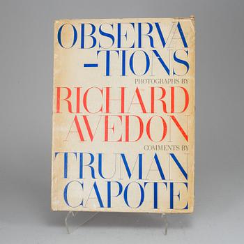 RICHARD AVEDON, bok, "Observations", 1959.