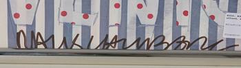 ROBERT RAUSCHENBERG, affisch, sign.
