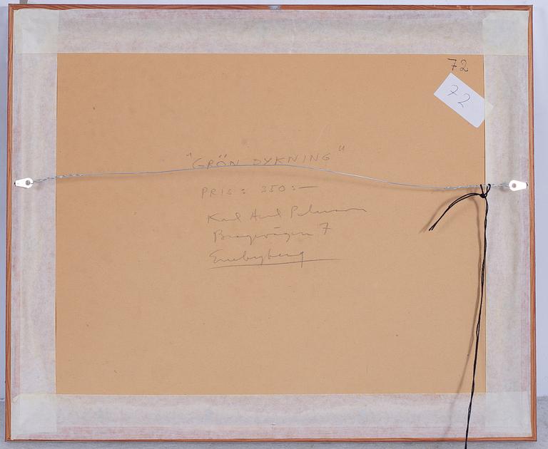 Karl Axel Pehrson, "Grön dykning".