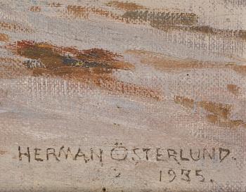 HERMAN ÖSTERLUND, olja på duk, sign o dat 1935.