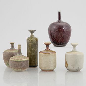 Rolf Palm, six miniatures, Mölle.