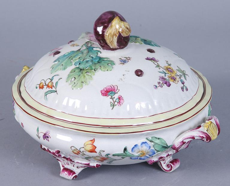 LOCKKAROTT, flintgods, Rörstrand, 1900-talets första hälft.