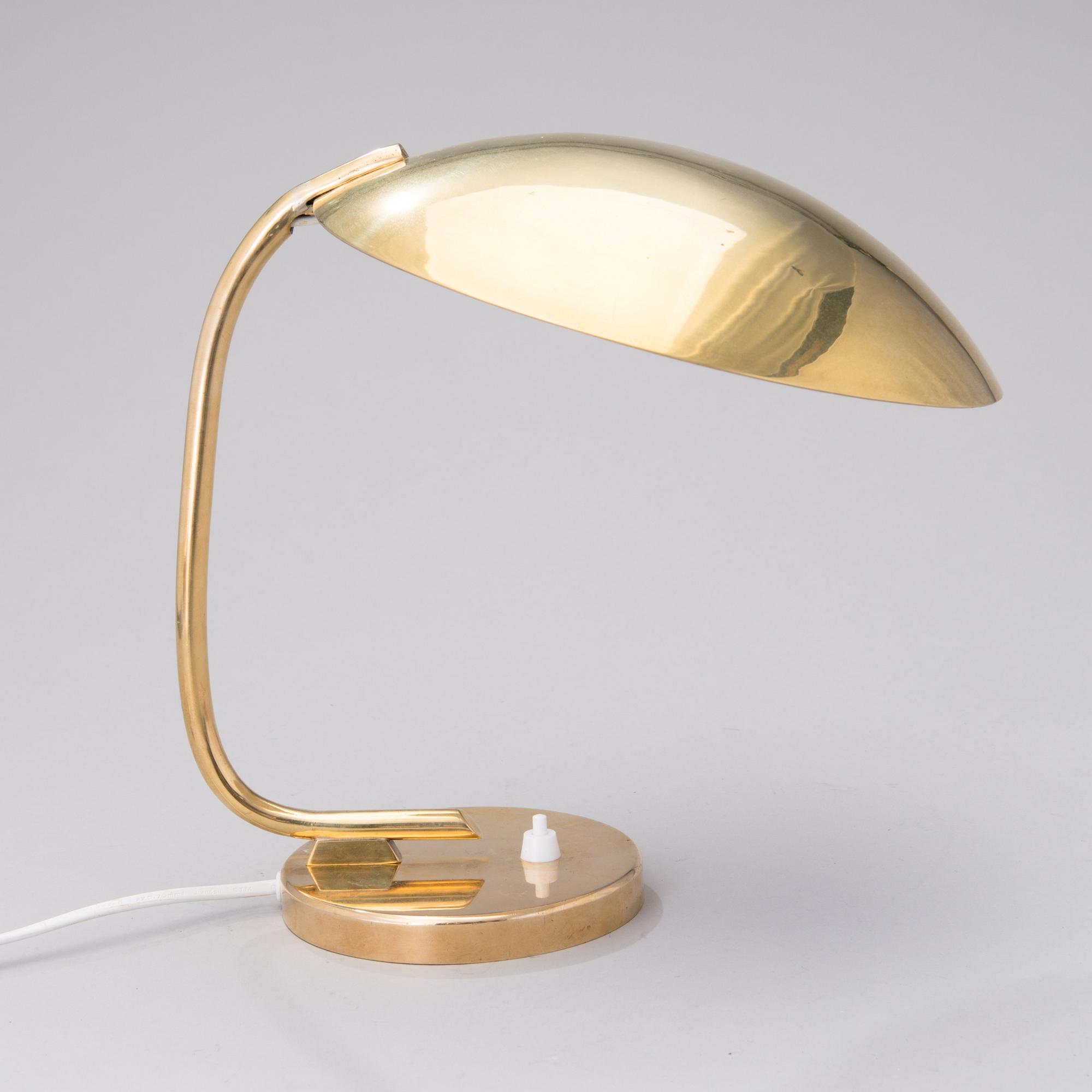 A Finnish mid 20th century table lamp, Itsu.