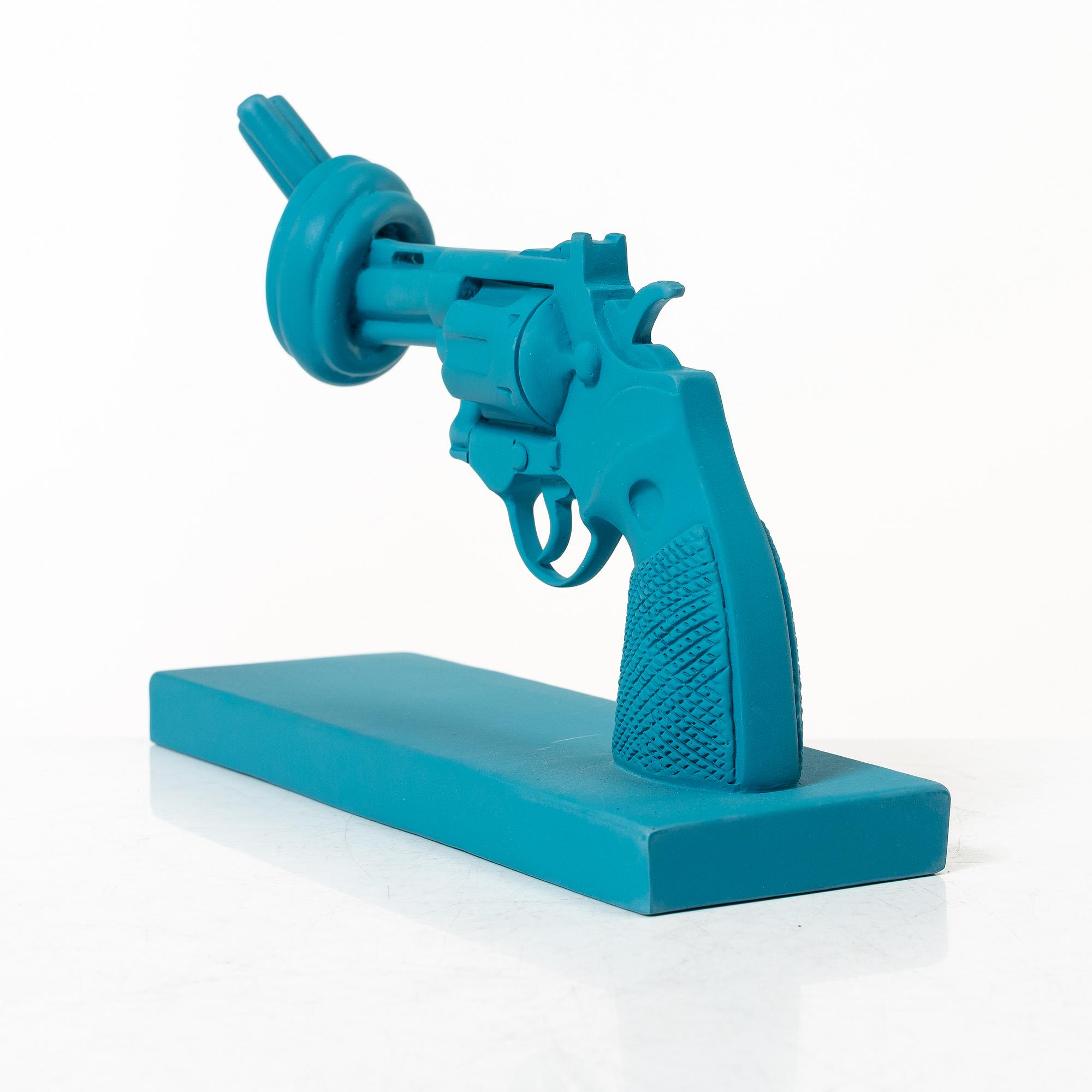 Non-Violence Art Project, "Non-Violence Twilight Blue".