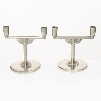 Candle holders a pair, KE & Co. 1935.
