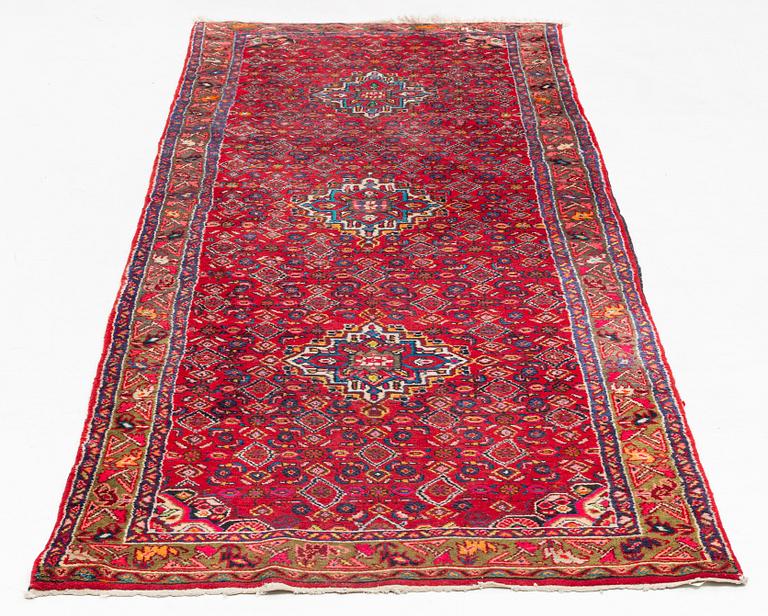 Rug, Hosseinabad, circa 310 x 112 cm.
