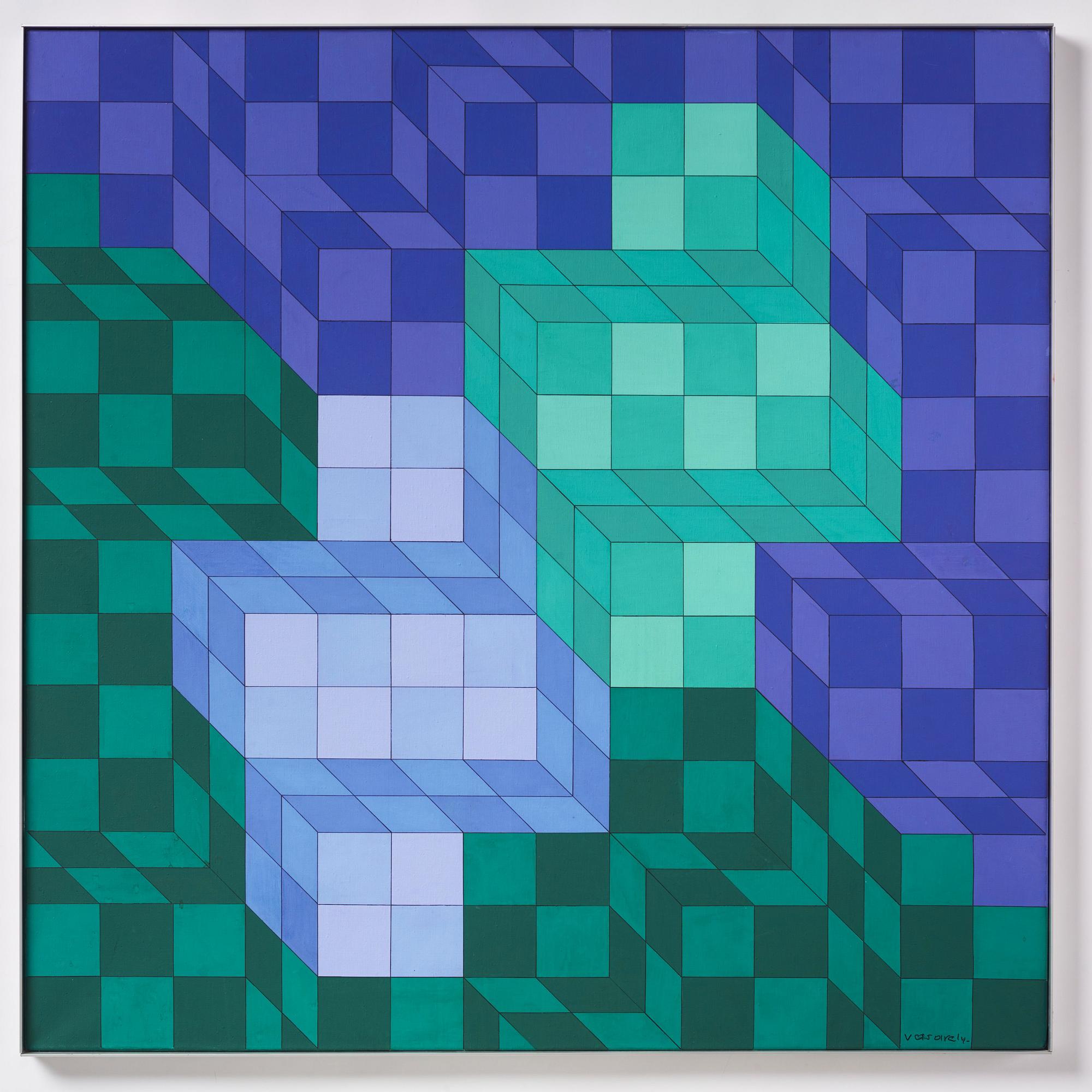 Victor Vasarely, ”Sixton”.