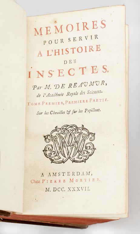 BÖCKER, 2st, "Abregé de l´histoire des..." samt "Memoires pour servir a l´histoire...". Paris 1751 samt Amsterdam 1737.