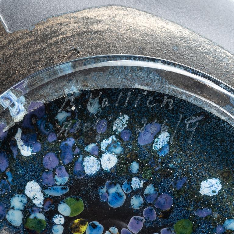 Bertil Vallien, a bowl, Boda Ateljé.