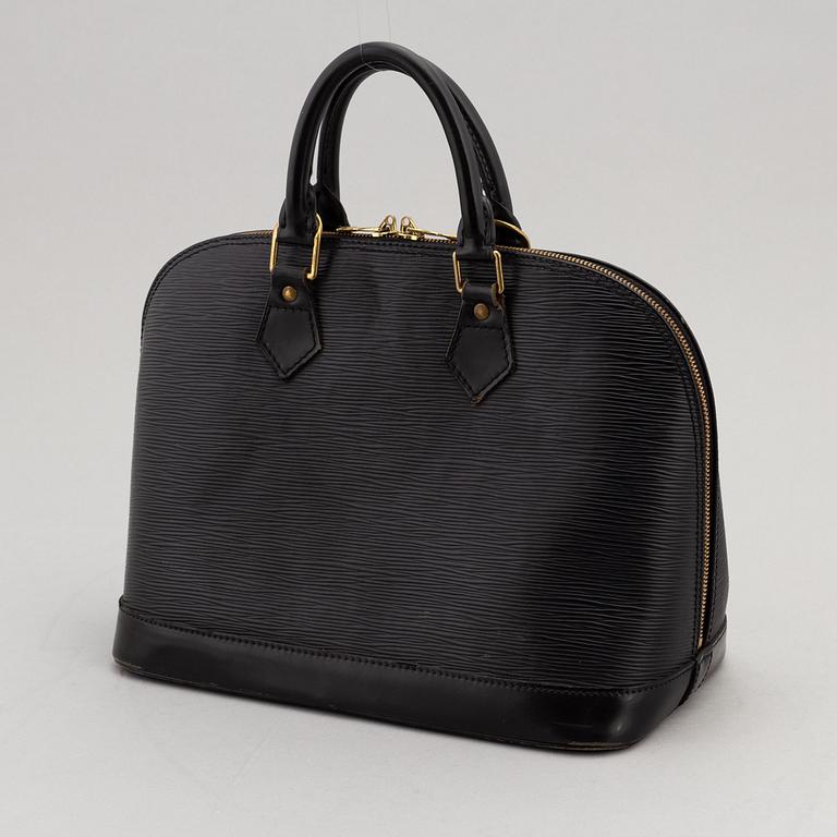 Louis Vuitton, a black Epi 'Alma' handbag, 1996.