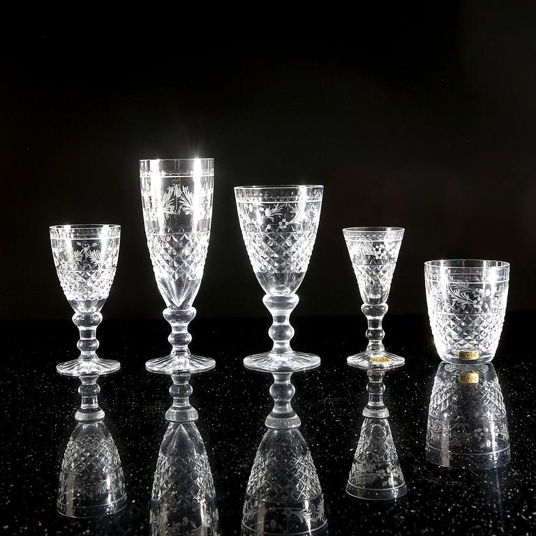 Tableware, 56 dlr, "Elvira Madigan" Cost mid-20th century.