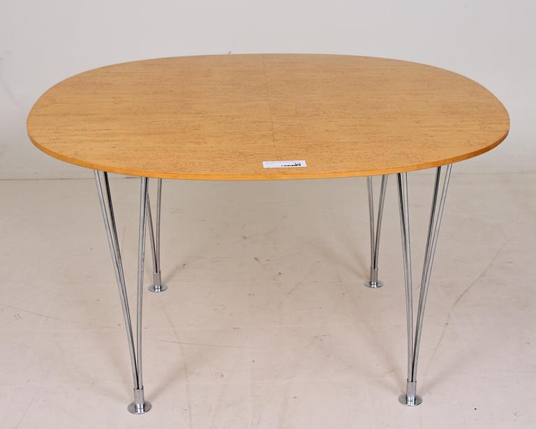 BORD, "elips" design Piet Hein & Bruno Mathsson, för Fritz Hansen, Danmark.