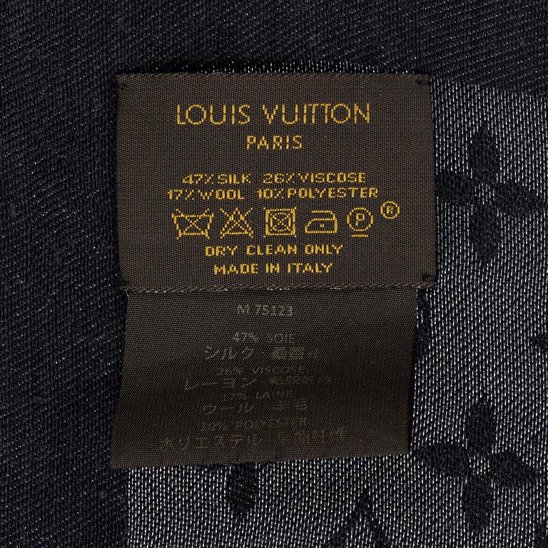 Louis Vuitton, a silk mix shawl.