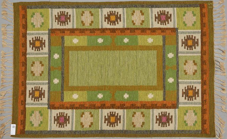 MATTA, rölakan, Ingegerd Silow, 202 x 136, 1900-talets andra hälft.