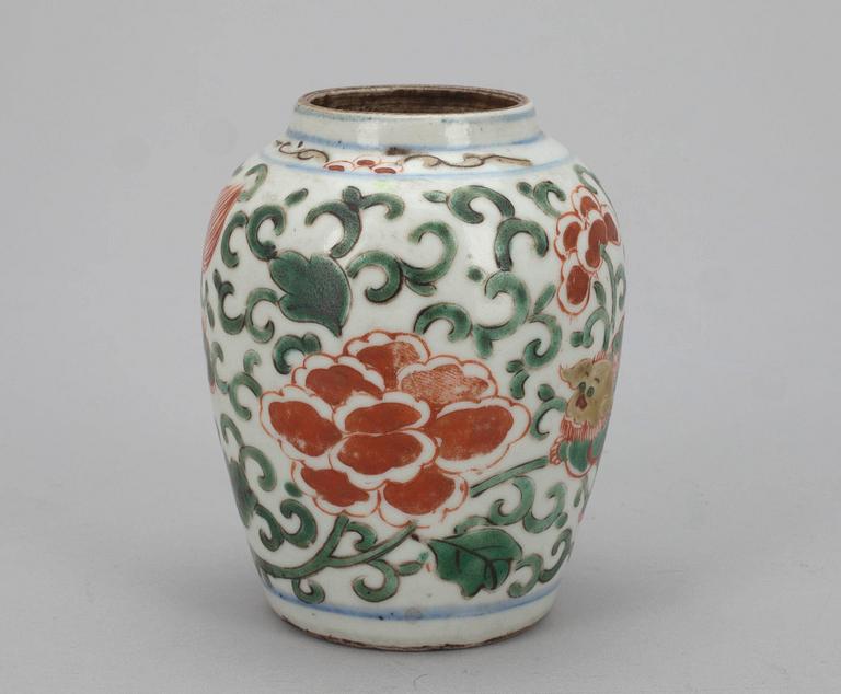 URNA, porslin, Kina, Kangxi, (1662-1722).