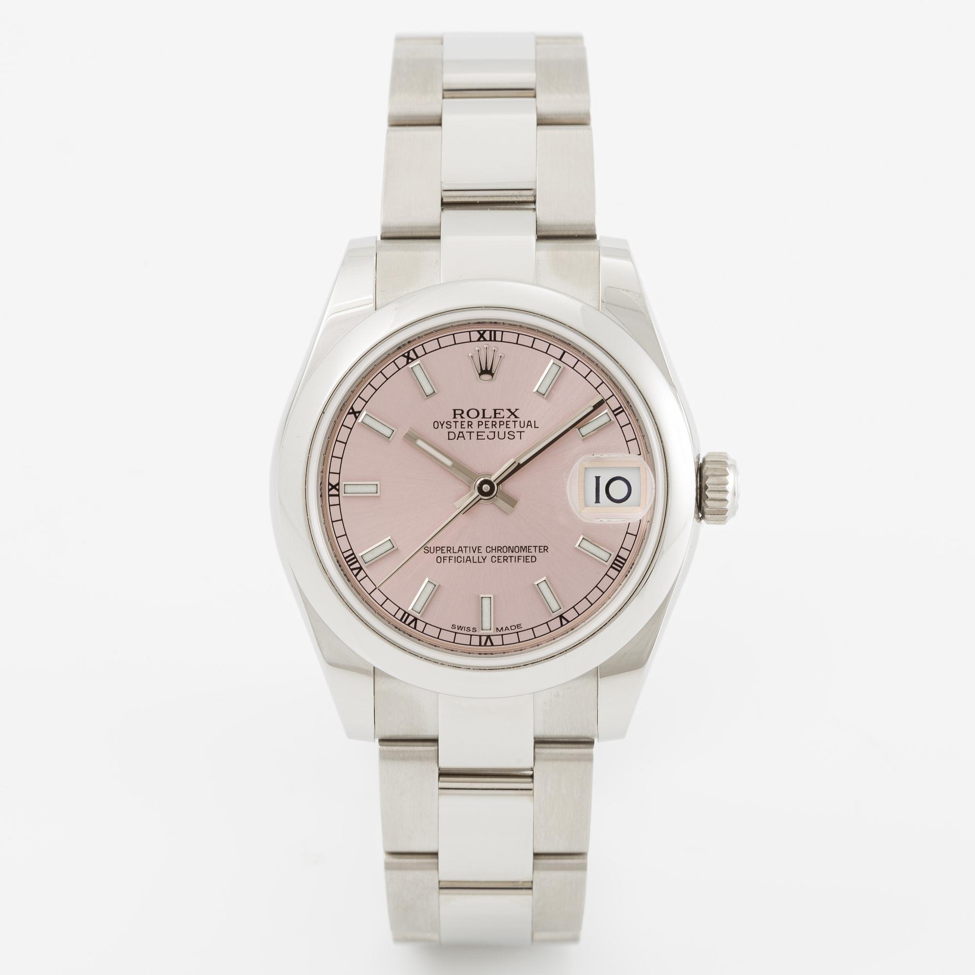 Rolex, Oyster Perpetual, Datejust 31, wristwatch, 31 mm.