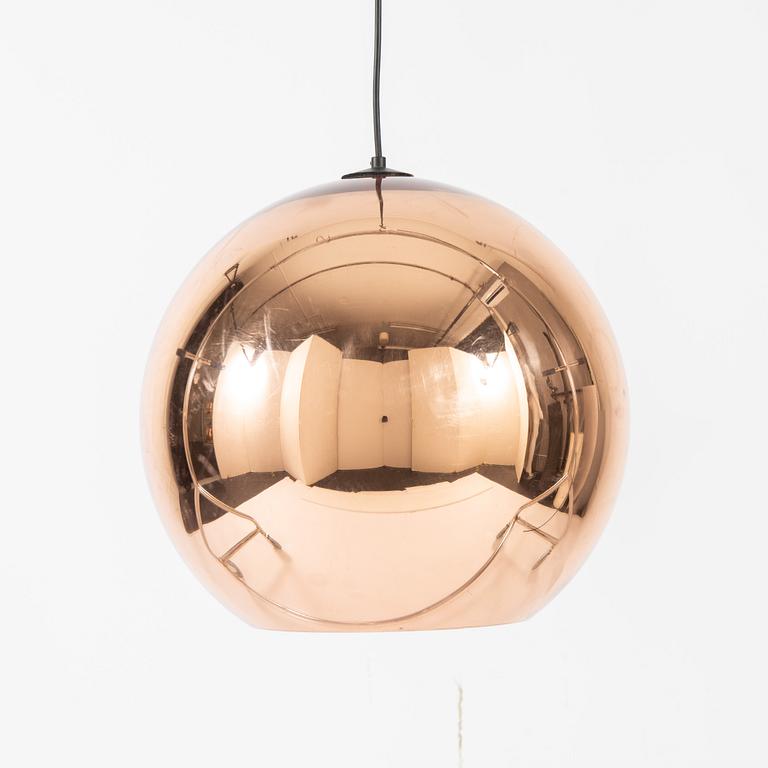 Tom Dixon, taklampa, "Copper Shade", 2000-tal.
