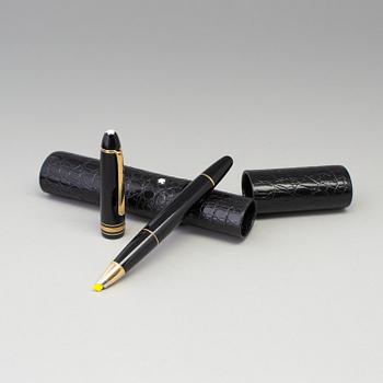 A Montblanc highlighter document pen.