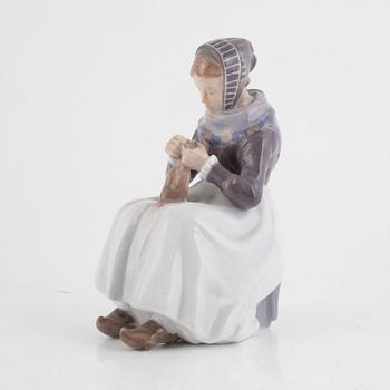 Figurin, modell 1317, Royal Copenhagen, Danmark.