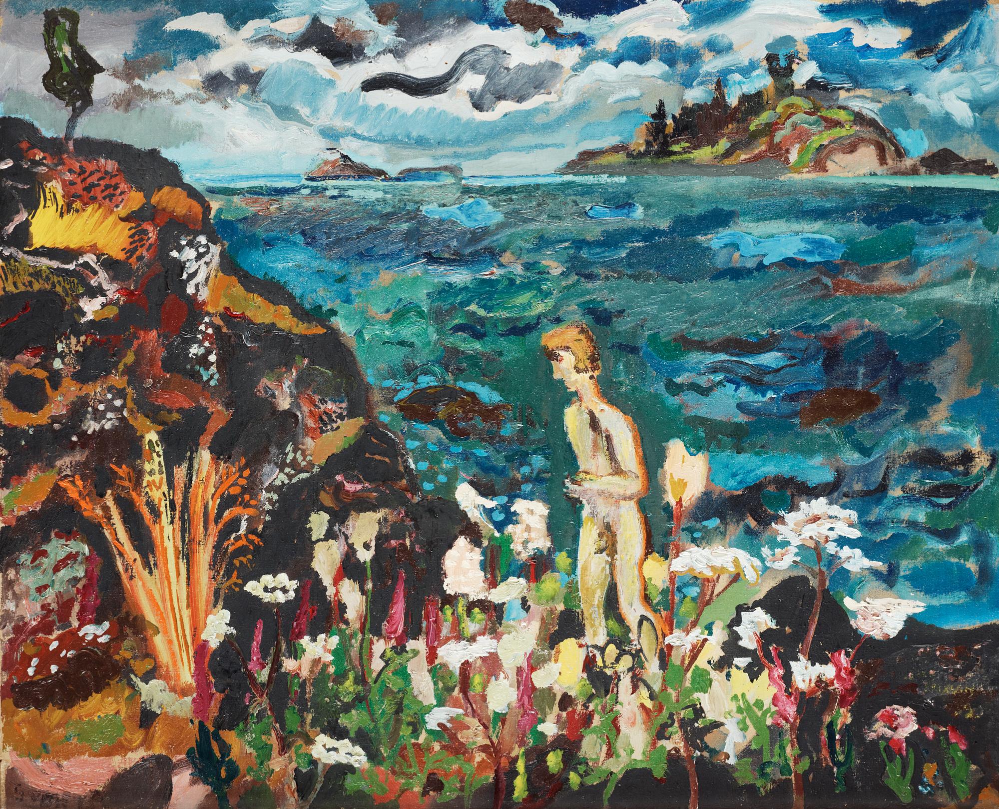 Sven X:et Erixson, "Hav och Blommor" (Sea and flowers).