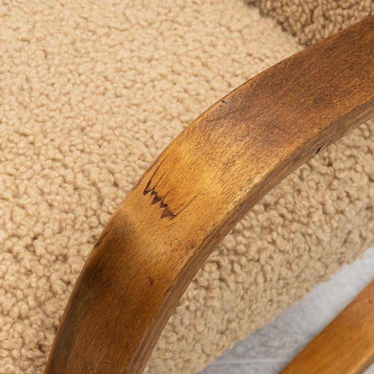 Alvar Aalto, lounge chair, model 34/402, Oy Huonekalu-ja Rakennustyötehdas, 1930s.