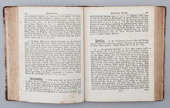 BOK: Swea Rikes Ecclesiastique Werk I Alphabetisk Ordning af Sven Wilskman, tryckt 1782.Hfrb.