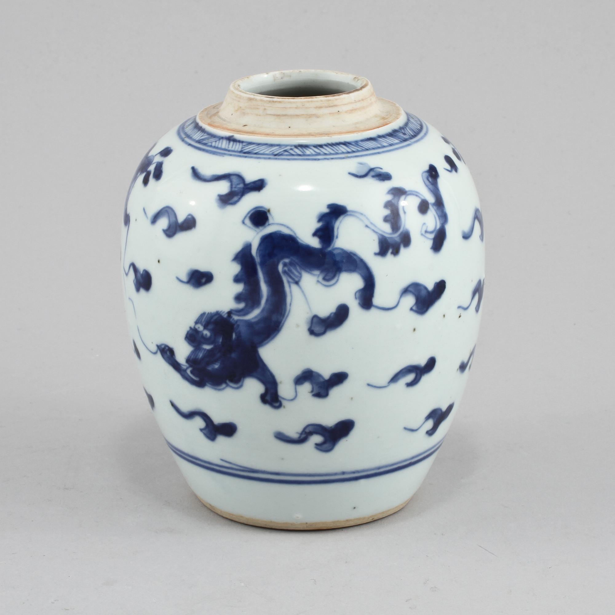 PARTI PORSLIN, 6 delar, Kina, 1700/1800-tal.