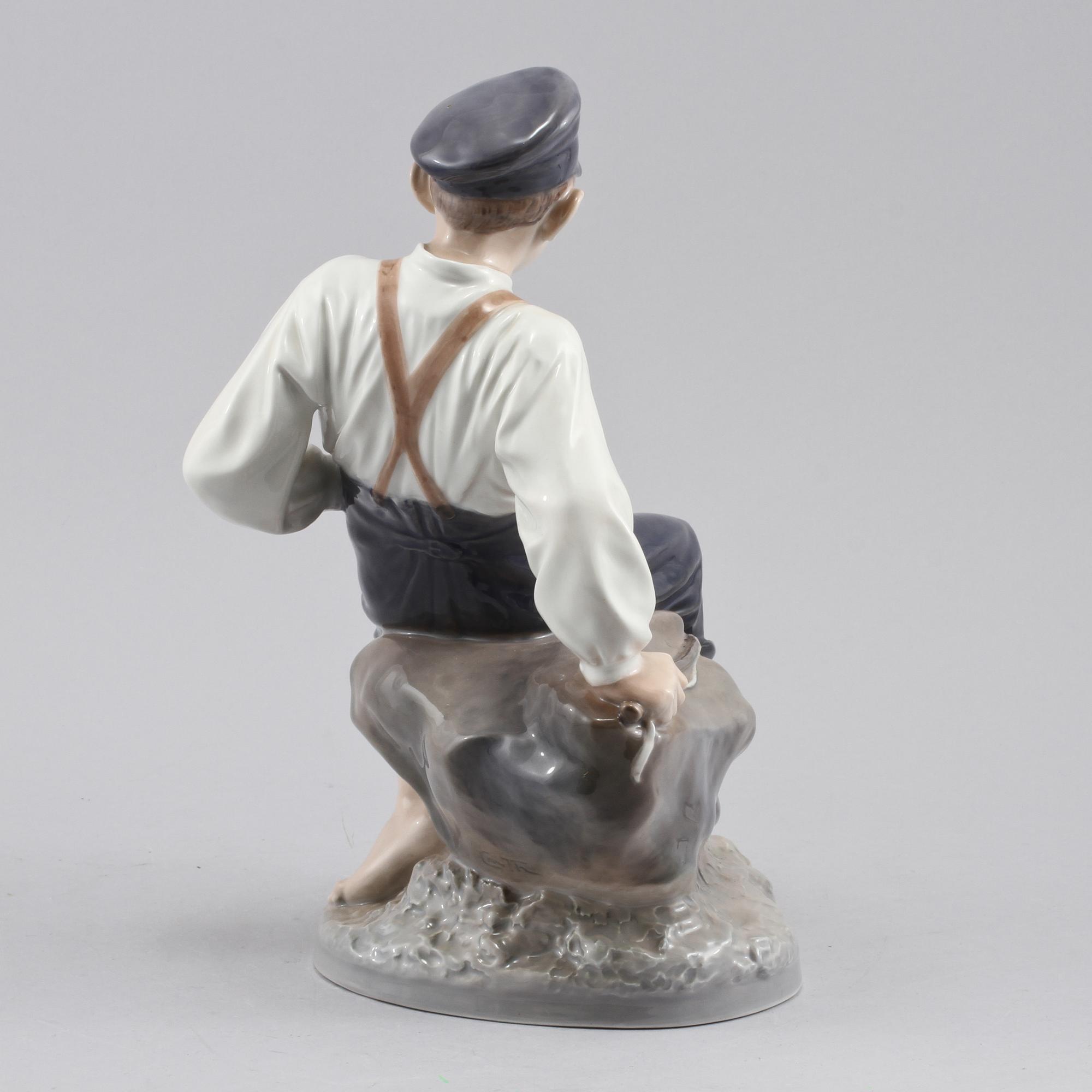FIGURIN, porslin, Royal Copenhagen, 1900-talets andra hälft.