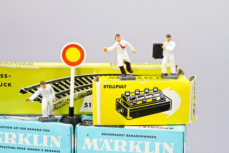 PARTI TÅGBANEDELAR, Märklin.