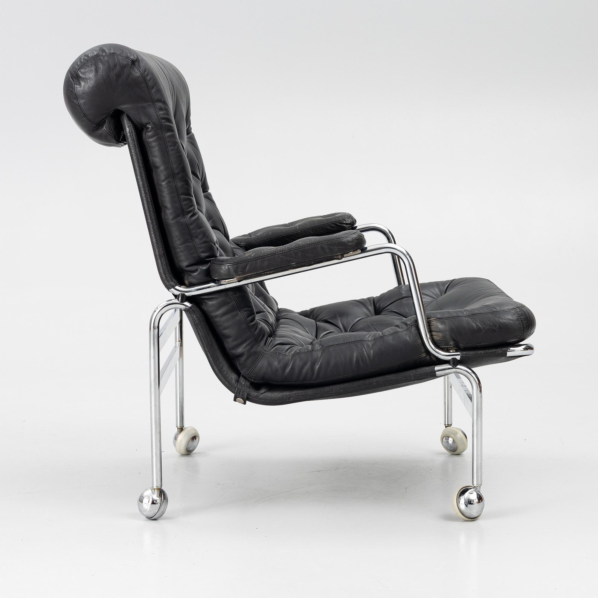 Bruno Mathsson, armchair, "Karin high", Dux.