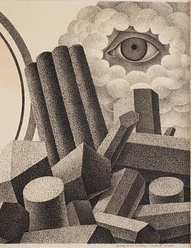 Otto G Carlsund, "Apocaplyptic landscape".