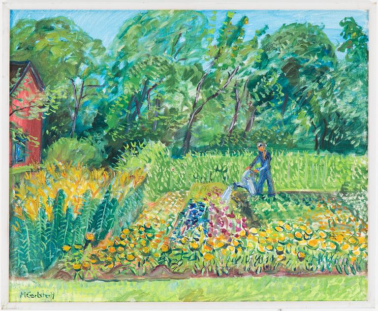 MARGARETA CARLSTEDT, oil on canvas, signed M. Carlstedt.