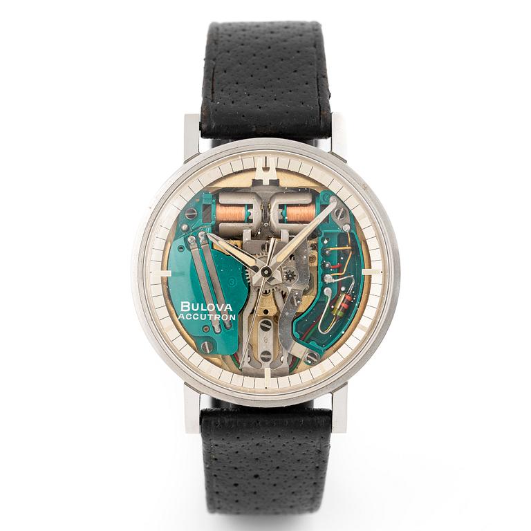 Bulova, Accutron, “Spaceview” wristwatch, 35 mm.