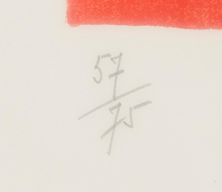 Joan Miró, from the series "Ubu Roi" (King Ubu).