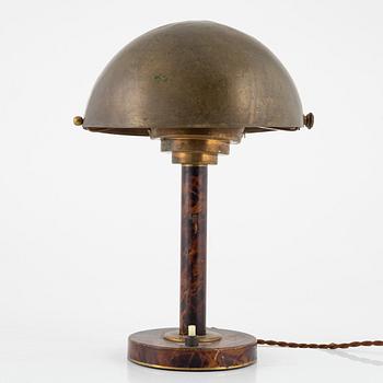 Bordslampa, funkis, 1930-tal.