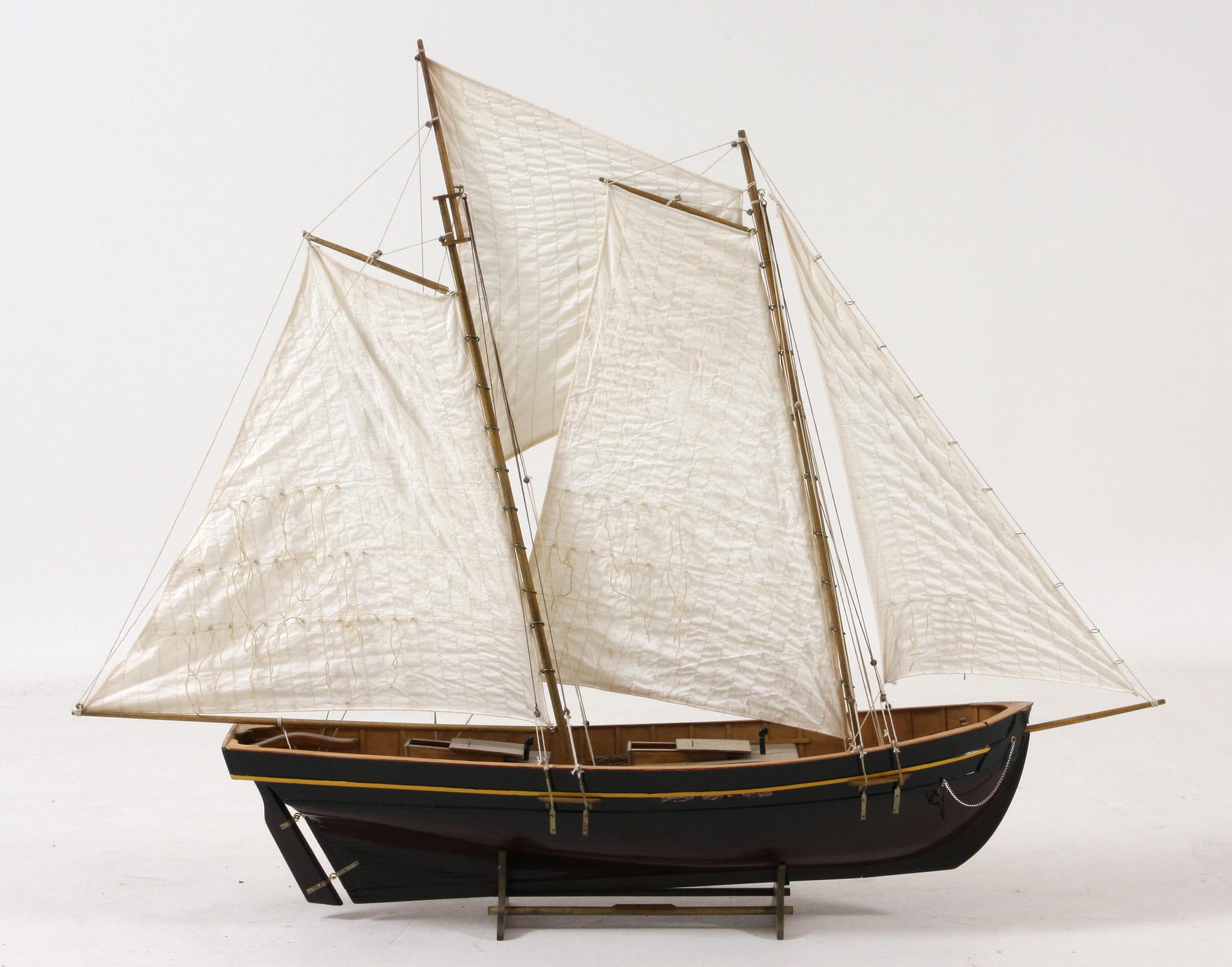 BÅTMODELL, 1900-tal.