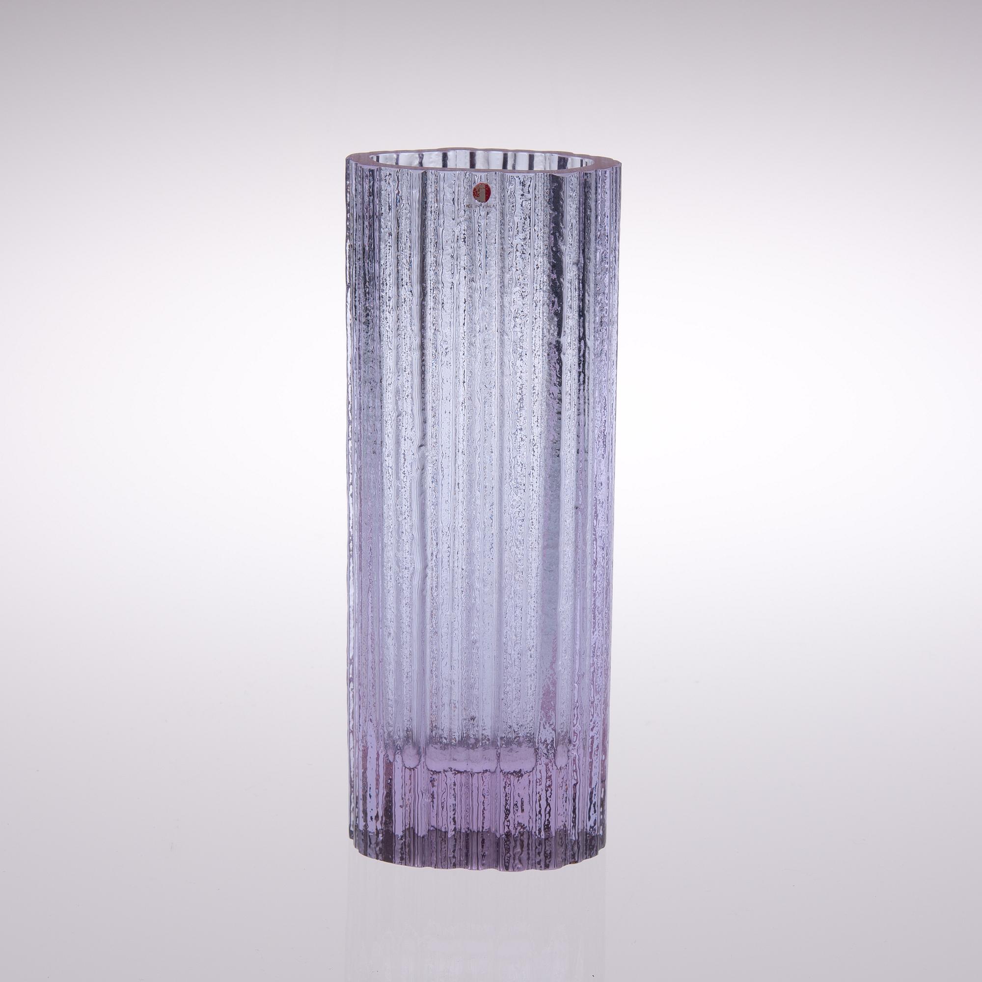 TAPIO WIRKKALA, konstglas, 2 st, 3299 respektive 3509, signerade.