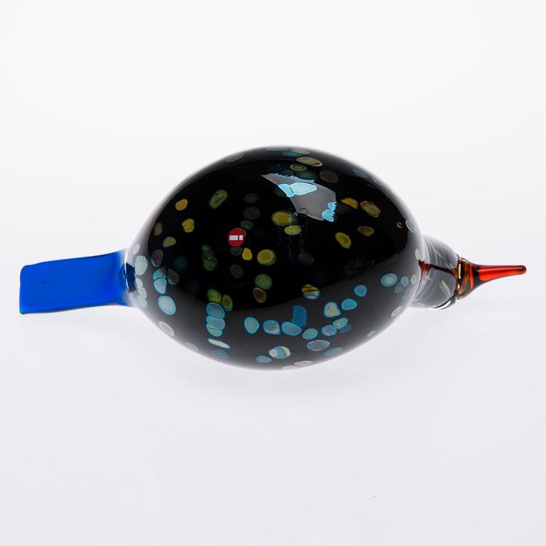 VUOSILINTU 2003, lasia, signeerattu O.Toikka Nuutajärvi.