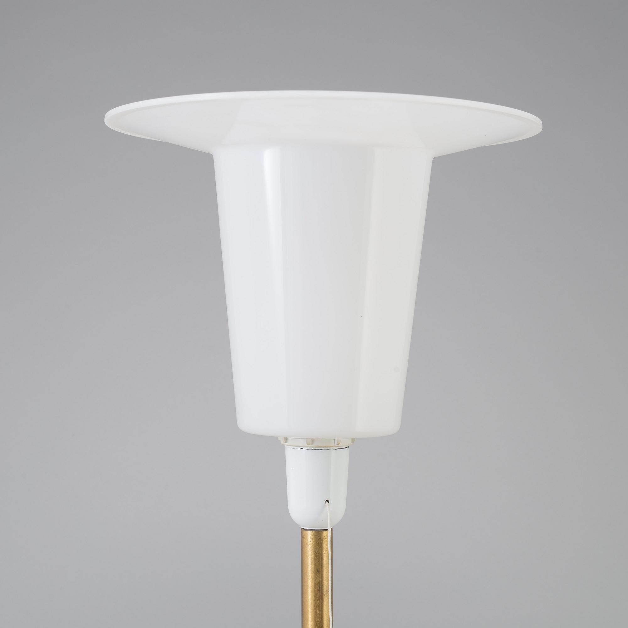 A 1960s Swedish Luxus brass table light.