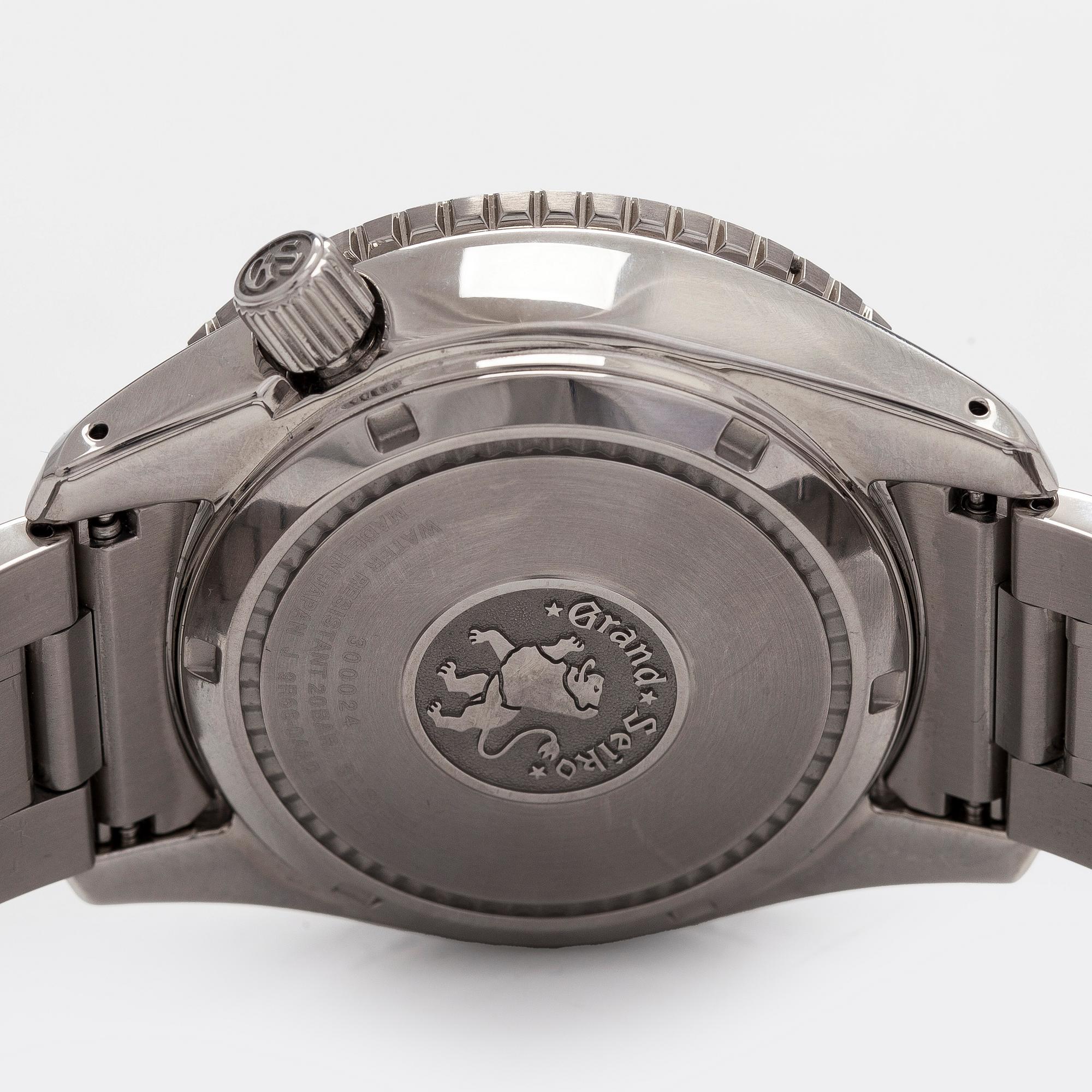 Grand Seiko, Spring Drive, GMT, rannekello, 44 mm.