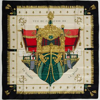 SCARF, "Vue du Carrosse de la Galere la Reale", Hermès.