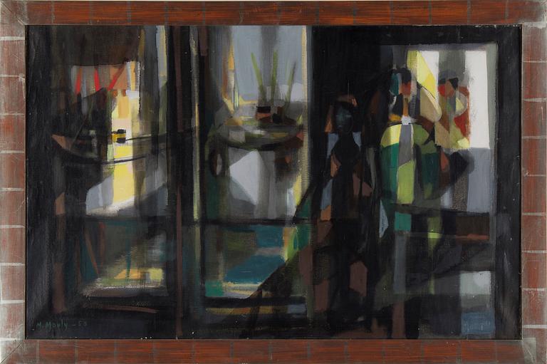 MARCEL MOULY, oil on canvas, signed and dated -53.