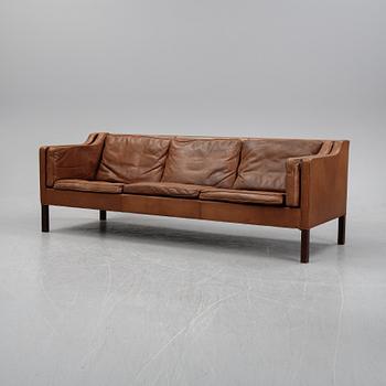 Børge Mogensen, soffa, modell 2213, Fredricia Möbelfabrik, Danmark, formgiven 1962.