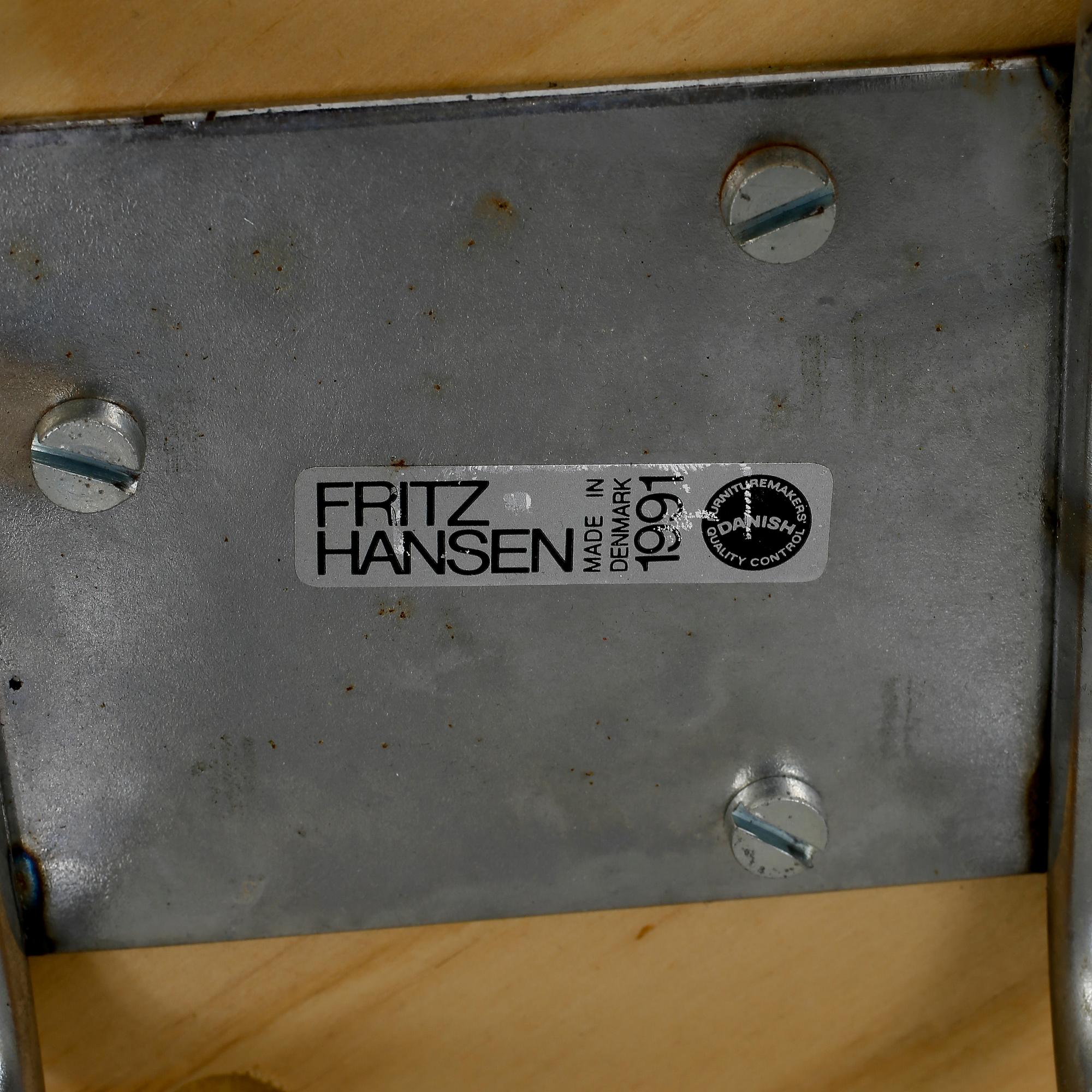 BARSTOLAR, 3 st, Piet Hein för Fritz Hansen, Danmark, 1987.
