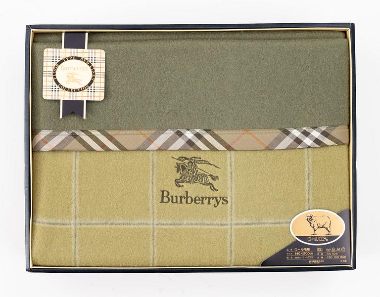 Burberry, blanket.