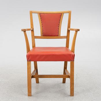 Josef Frank, a model B2163 armchair, Svenskt Tenn.