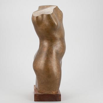 LEENA TURPEINEN-KITULA, skulptur, brons, signerad och daterad -86, I/III.